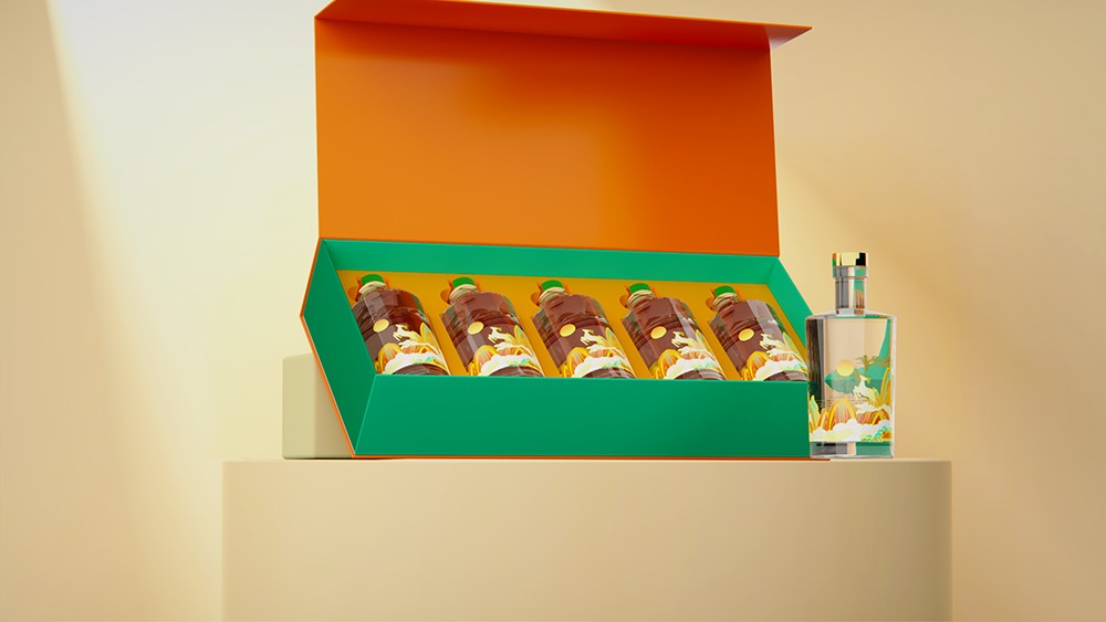 肆树白酒包装设计